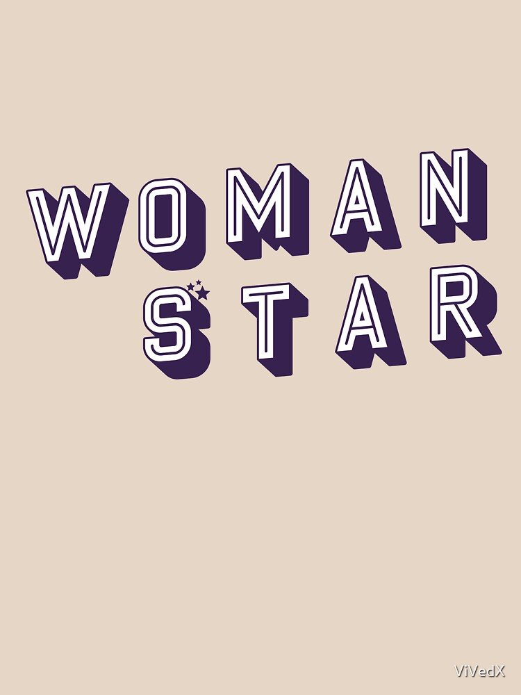 Women Star Celebrating International Women's Day T-shirt 2019 by ViVedX