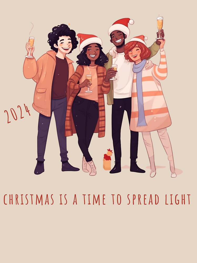It is Time to Spread Christmas Light -  Surprise Christmas Gift for Friends by WeekendSurprise