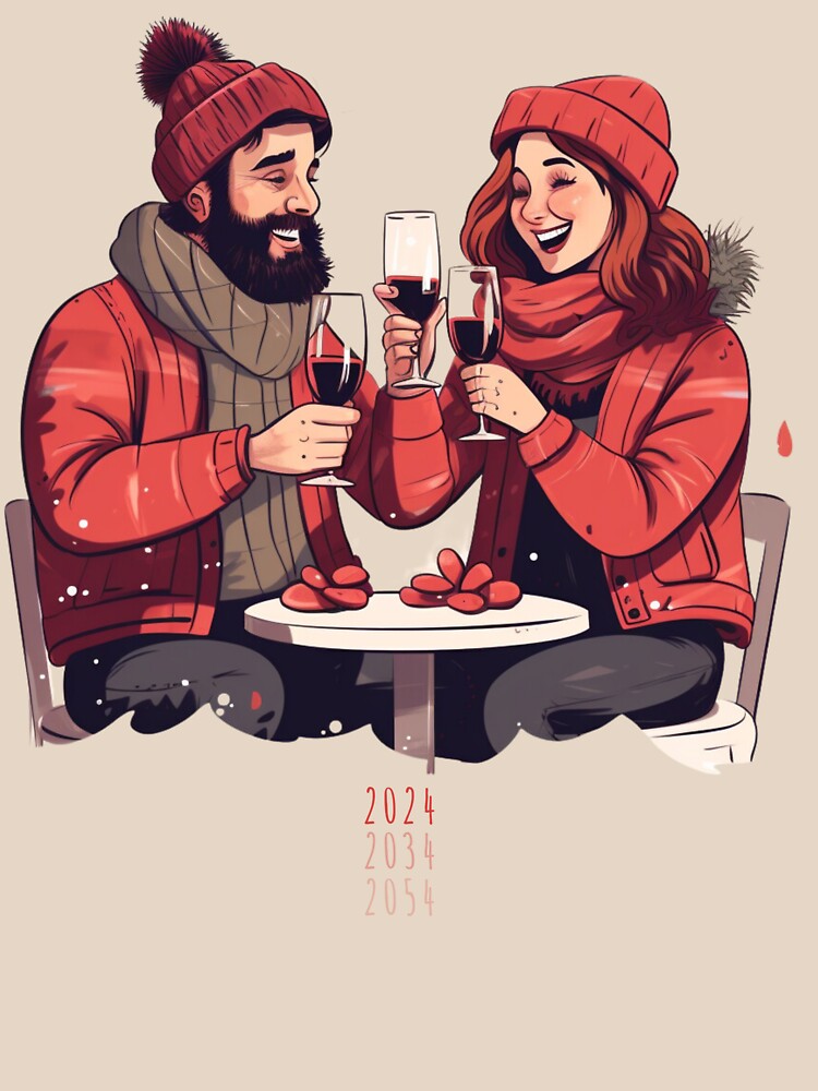 Christmas Surprise " Red Wine Drinking Valentine " Gift by WeekendSurprise