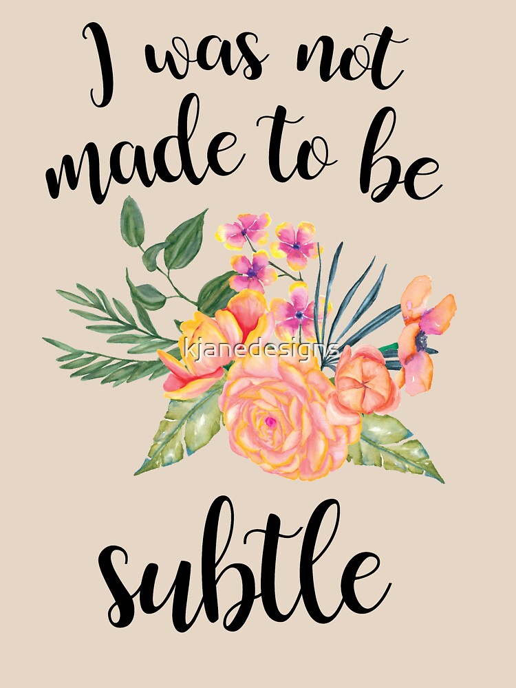 Subtle by kjanedesigns