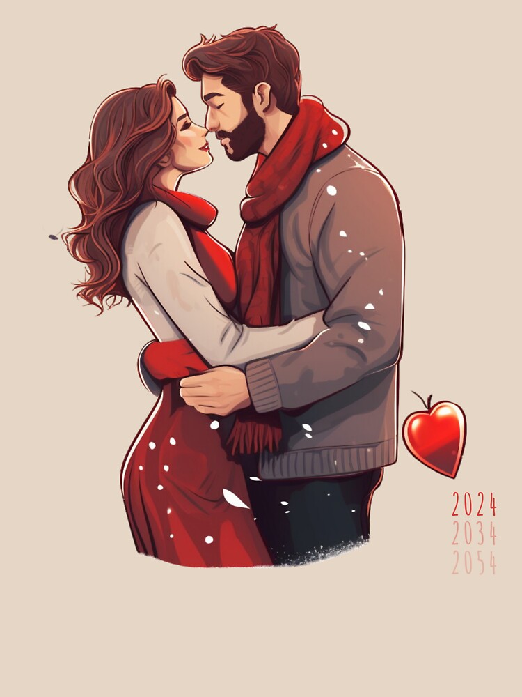 Christmas Surprise " The Falling Snow Witnesses Our Love " Gift by WeekendSurprise
