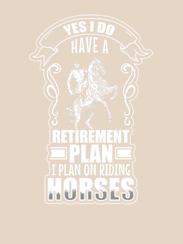 Retirement Plan Riding Horse girl by ClamenTaon