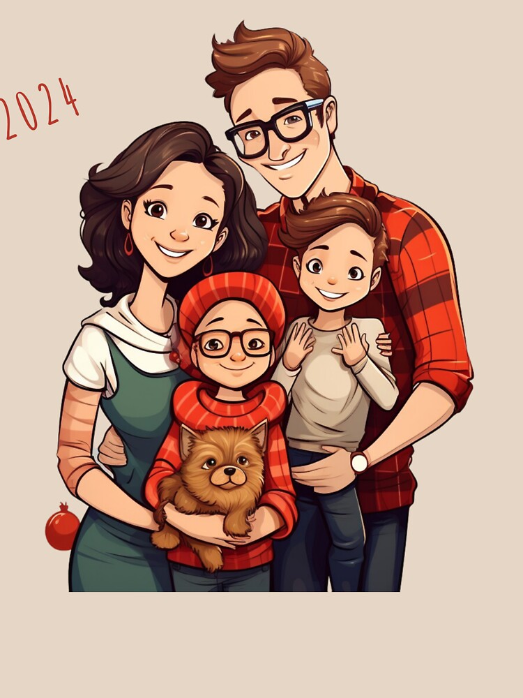 Christmas Surprise " My Magnificent Family and Our Little Cat " Gift by WeekendSurprise