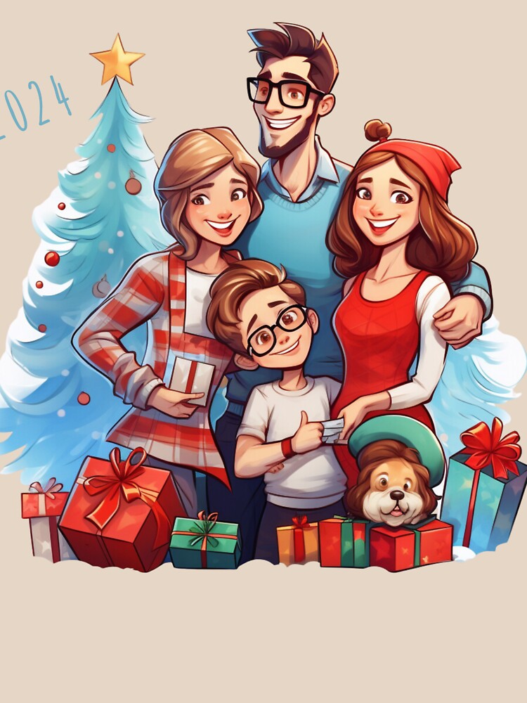 Christmas Surprise " I am Happy With My Family " Gift by WeekendSurprise