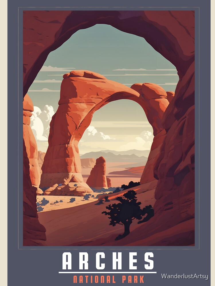 Arches National Park by WanderlustArtsy
