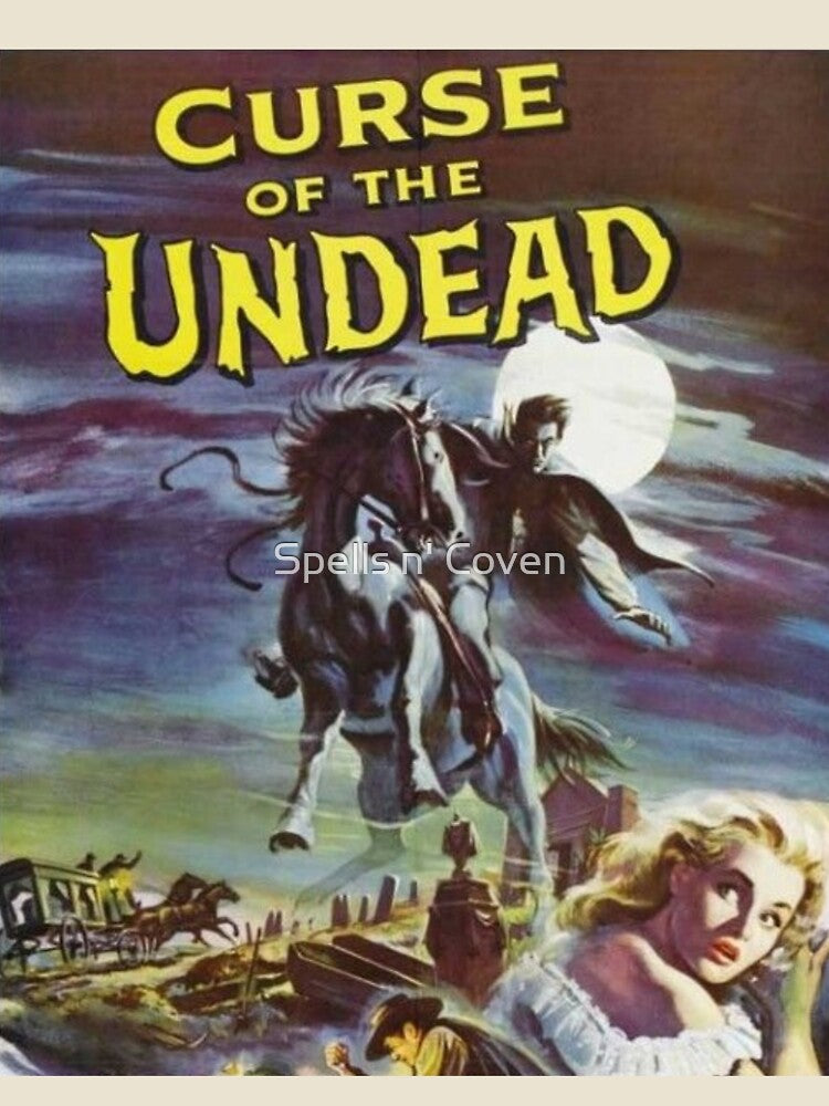 Curse of the Undead, vintage horror film by Spells n' Coven