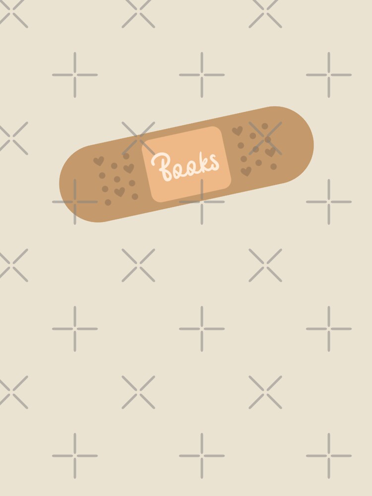 bookish bandage books by Neadoodles