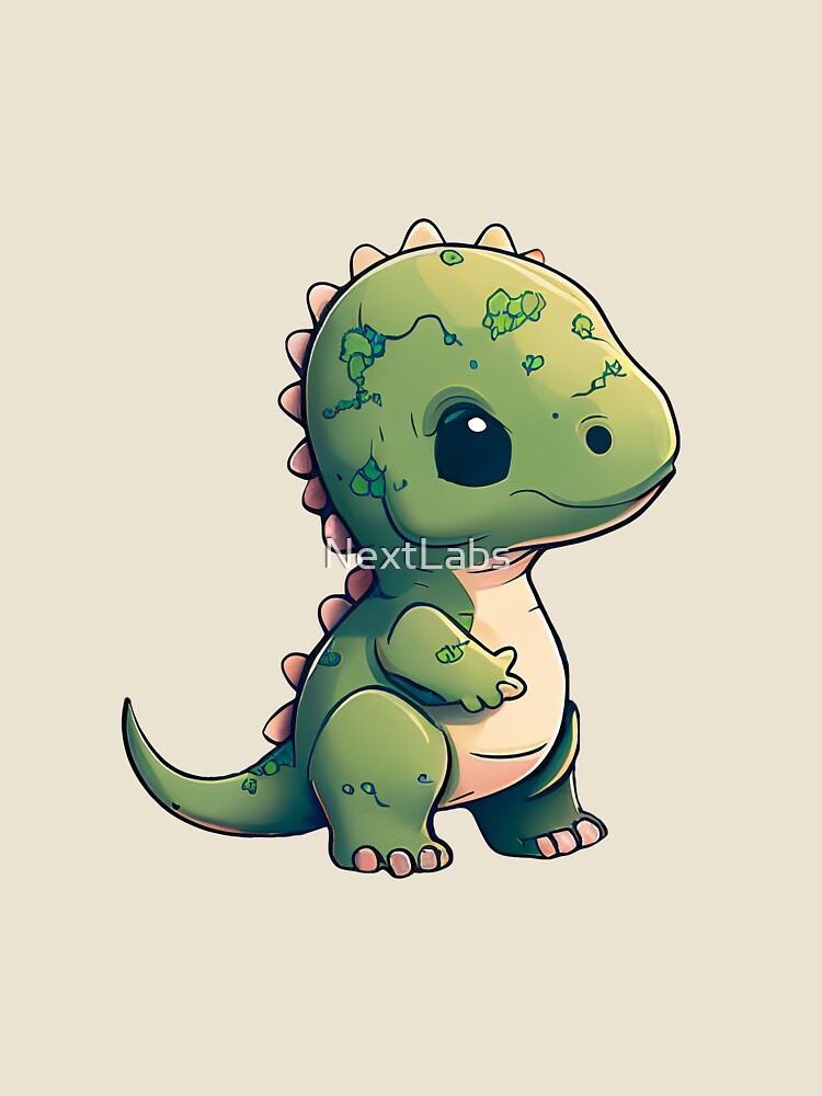 Cute green baby dinosaur by NextLabs