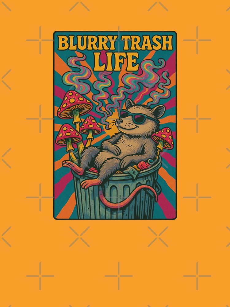 Possum Blurry Trash by V & I