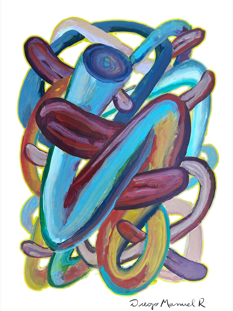 Shapes in space 9 b by Diego Manuel Rodriguez