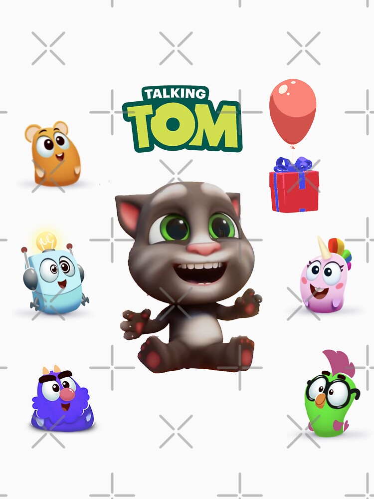 Cute Talking Tom Baby And Friends by Color Toonix