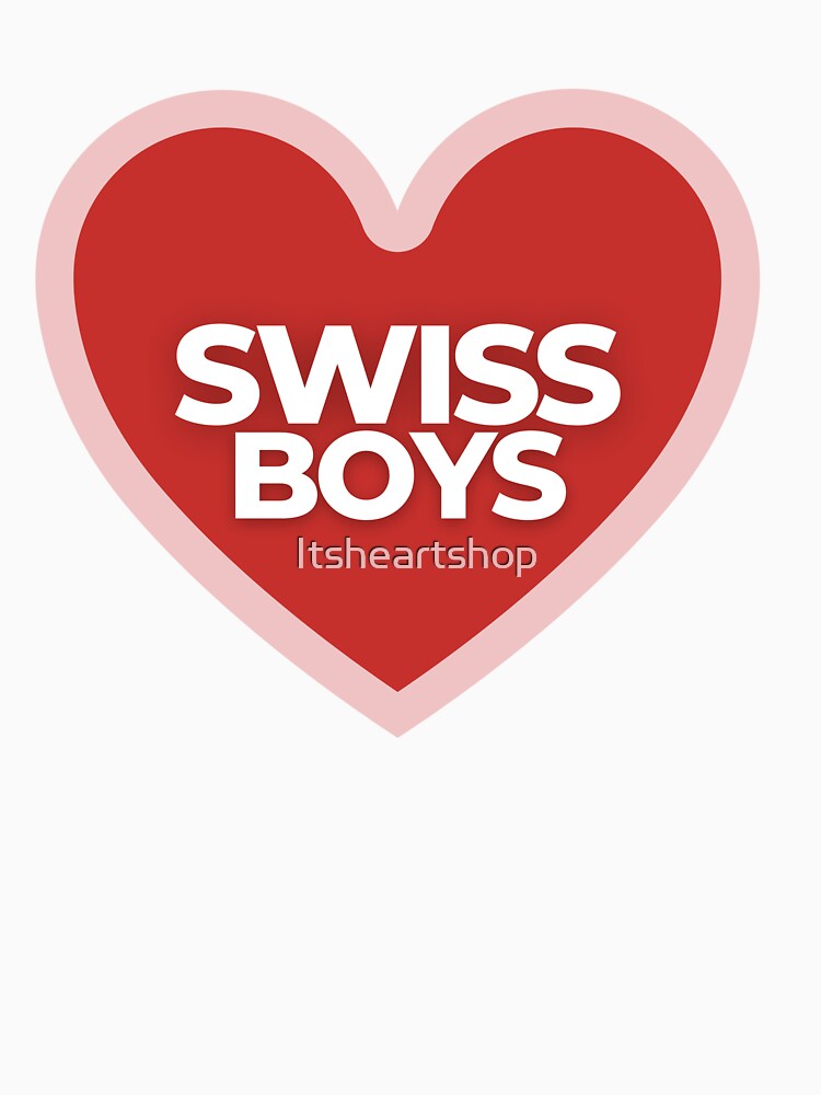 I Heart Swiss Boys by Itsheartshop