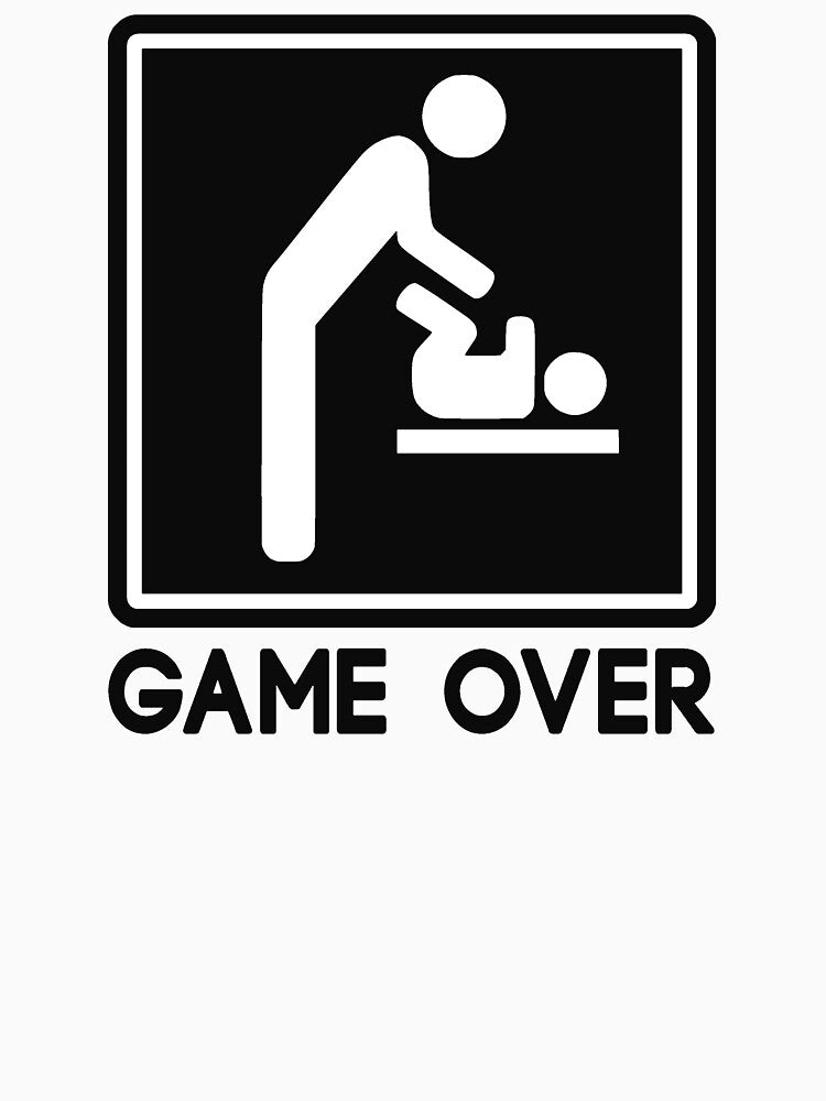 Game Over New Baby for Parent Dad by TheShirtYurt