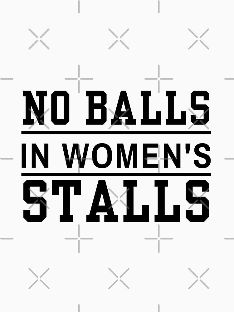 No balls in women's stalls by EveStore1