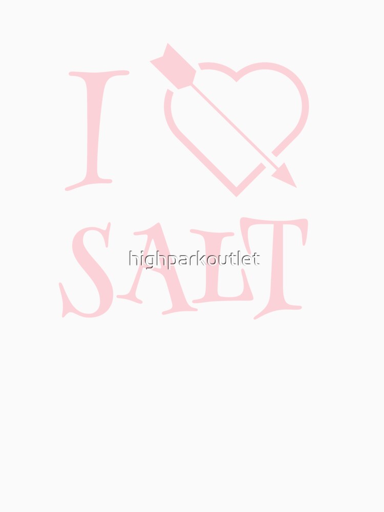 Millennial Pink I Love Salt by highparkoutlet