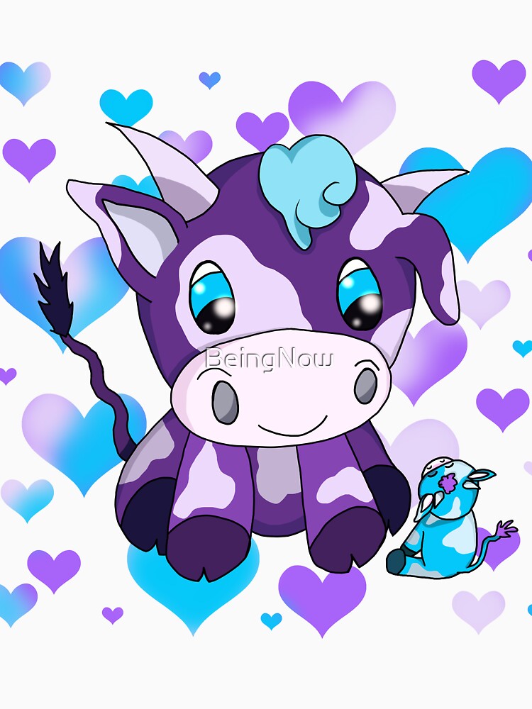 purple baby cow by BeingNow