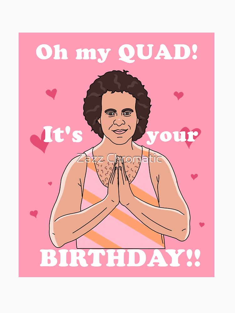 Richard Simmons - Birthday by Zazz Chromatic