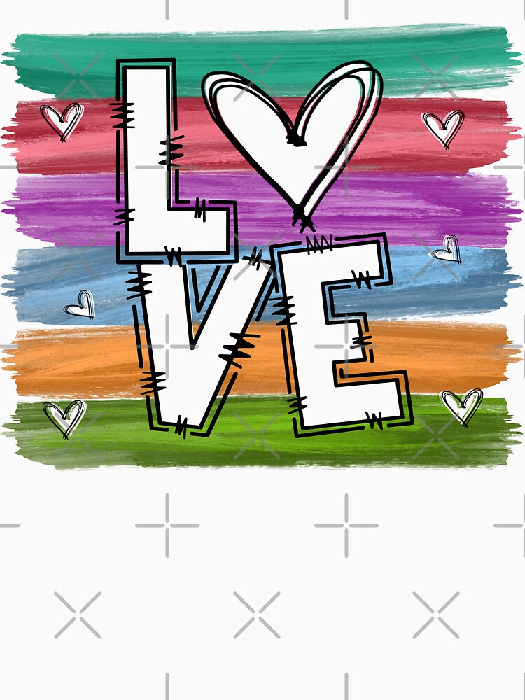 LOVE VALENTINE T-SHIRT by PSYNOVA