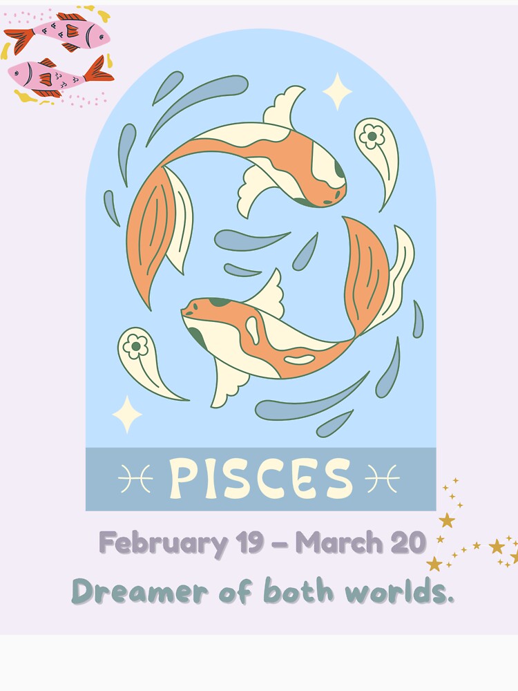 Pisces Zodiac Sign | Minimal Elegant Astrology Design by Sparlio