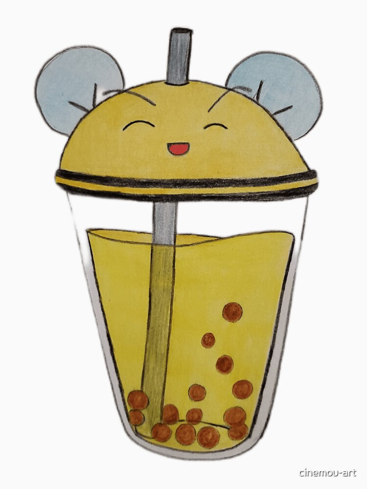Bee Themed Boba by cinemou-art