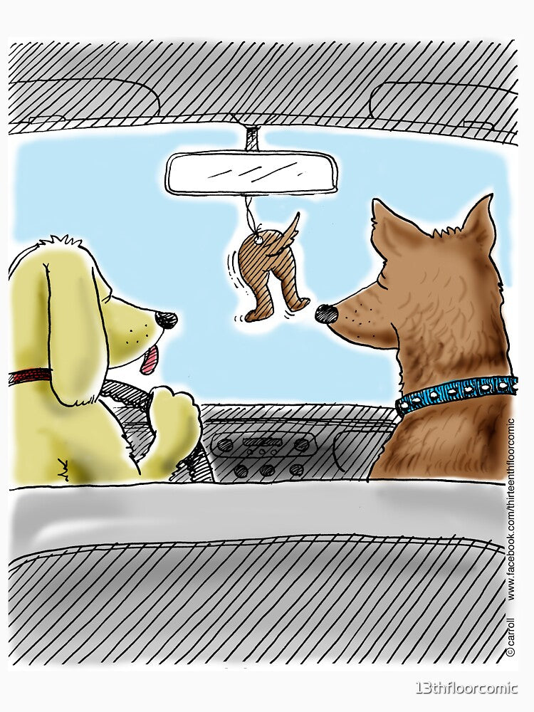 Doggie Air Freshener - doggone true by 13thfloorcomic