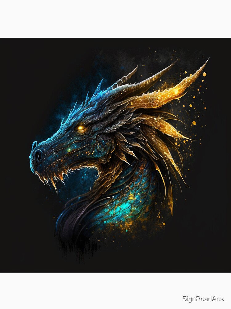 Majestic Dragon by SignRoadArts