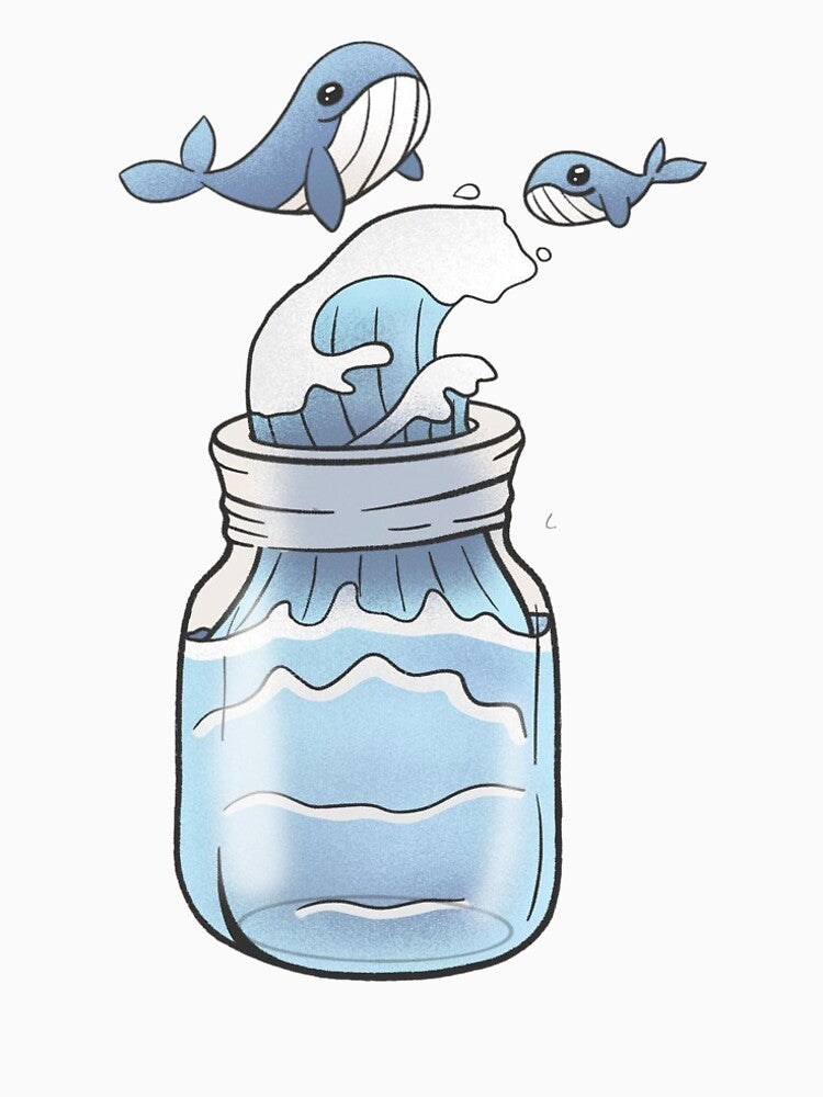 Whale Jar by mariebkwart