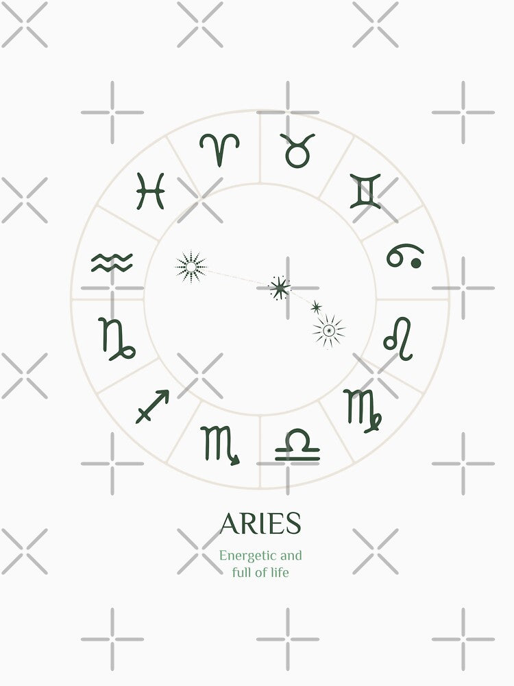Aries Energetic And Full Of Life Astrology by Harmonick-Tees