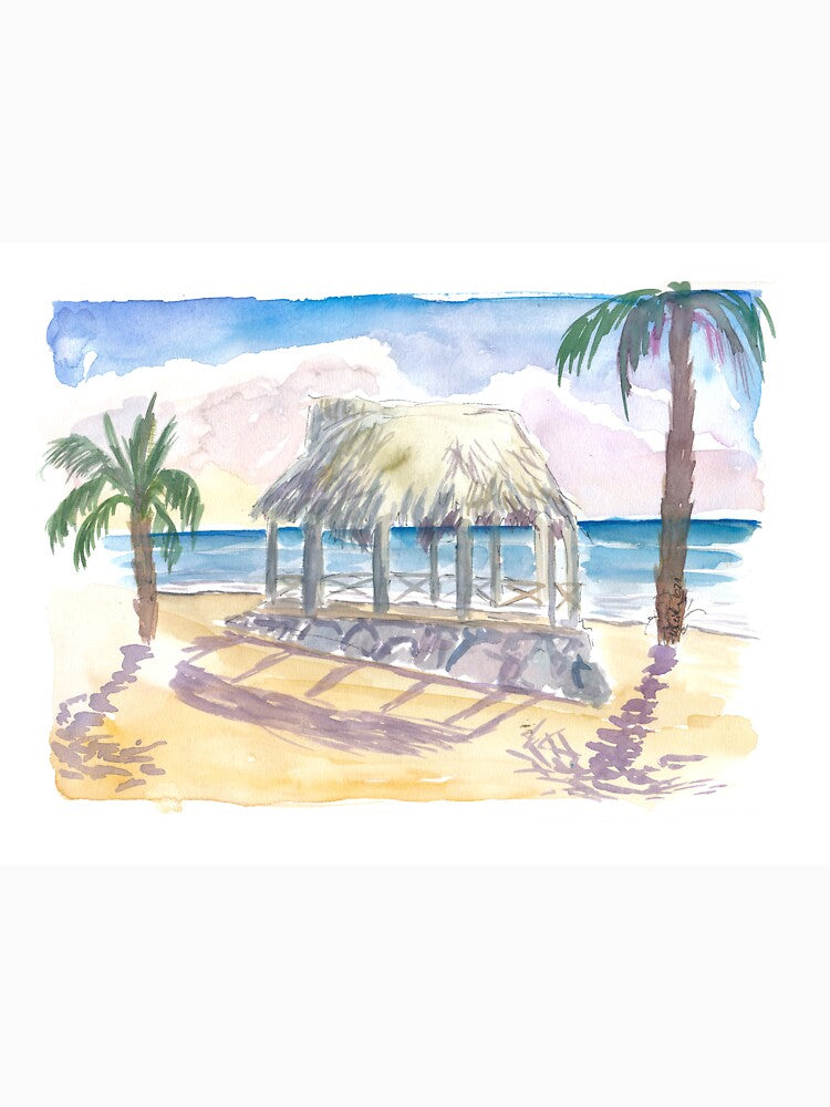 Tropical Tiki Beach Hut in Fiji by artshop77