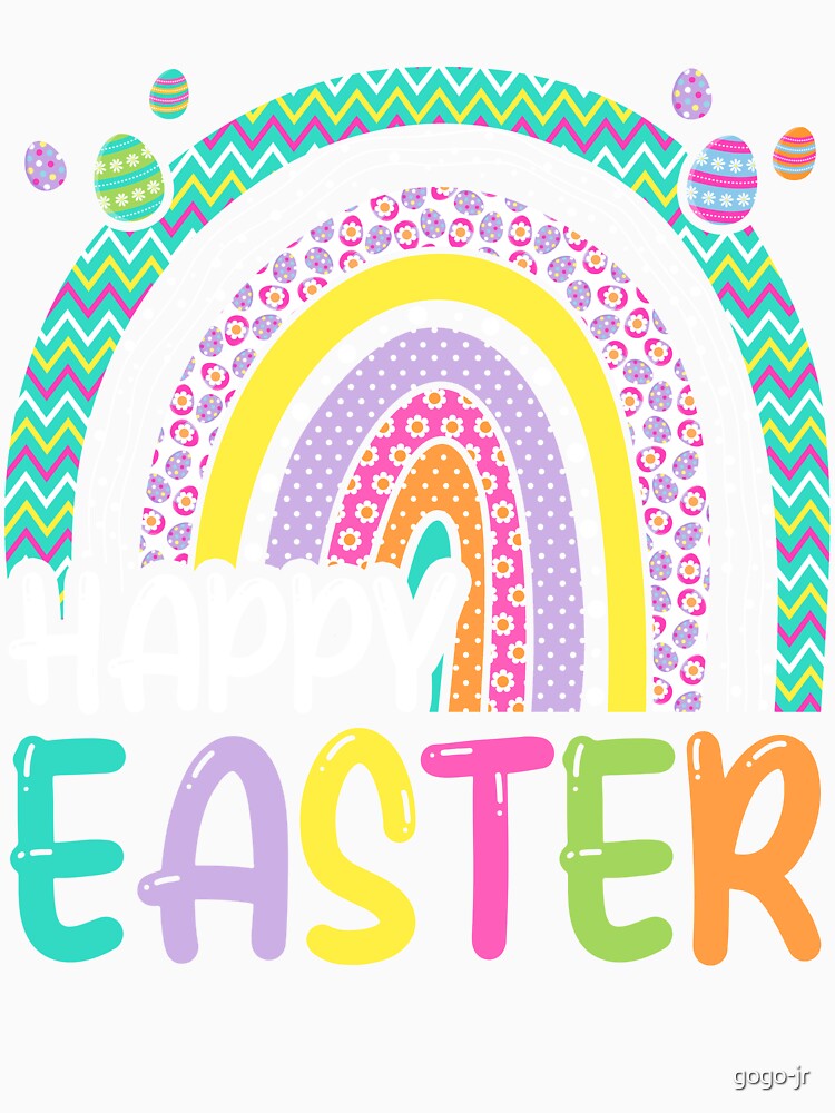 Happy Easter Rainbow by gogo-jr