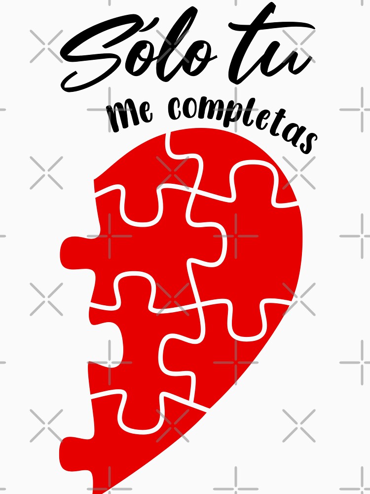 Only you complete me. Half Match Valentine's Day by NF Designs Studio DTF