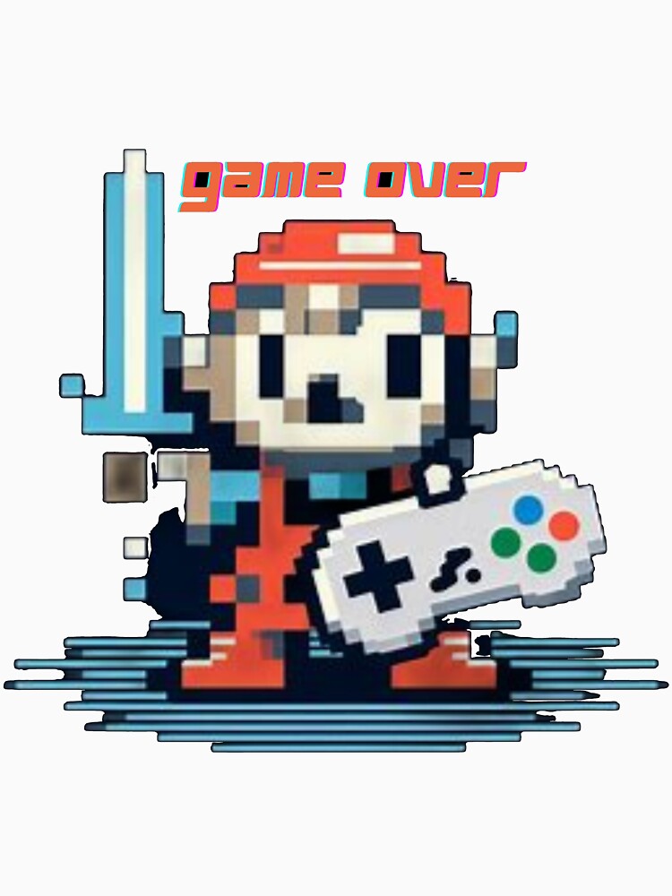 Game Over Pixel Art by geartes