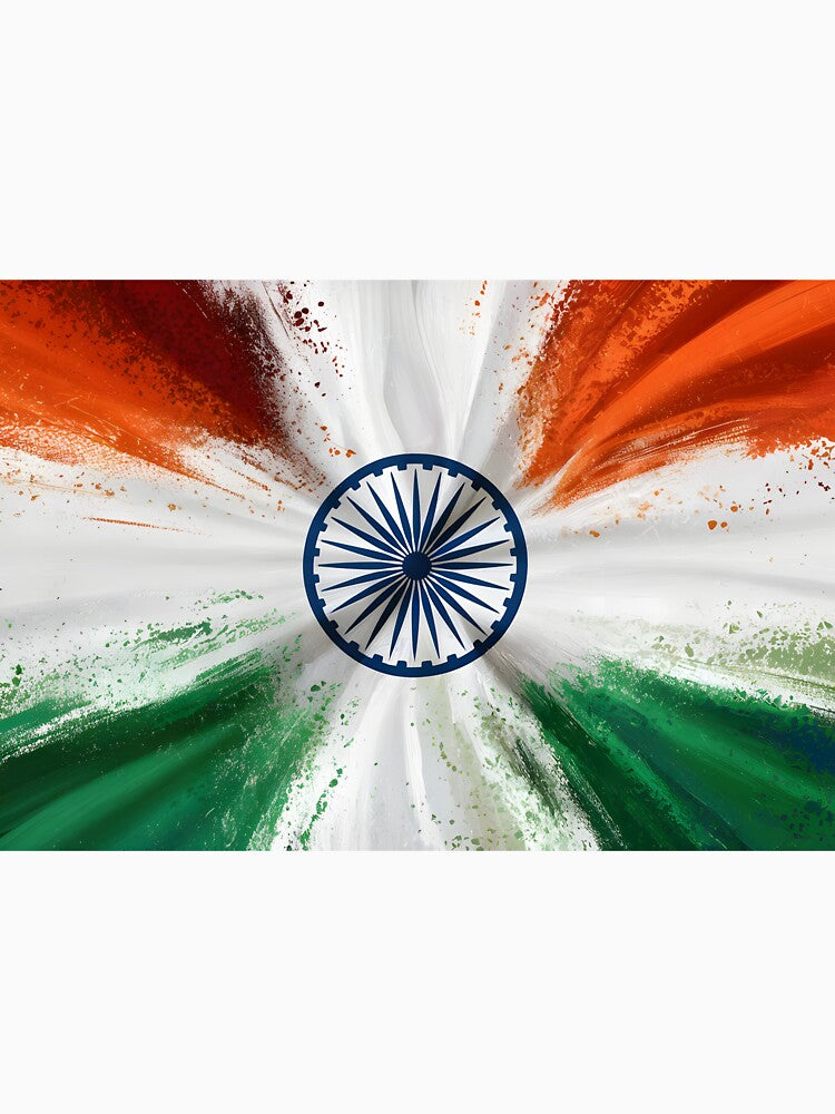 Indian flag for Independence day by Void and Neon