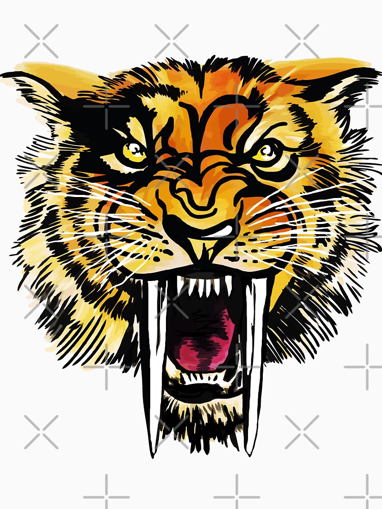 Saber-Tooth Tiger by suerussoart