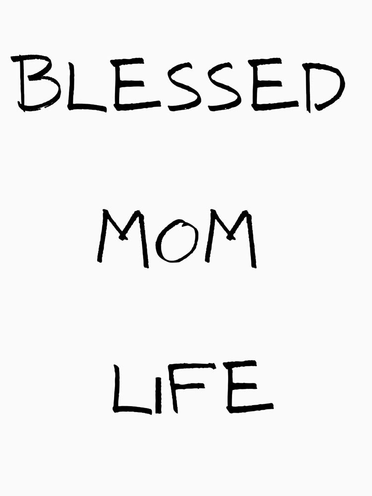 Blessed Family Life Tee – Meaningful Love Design by ElegantPaws