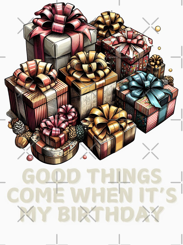 Good Things Come Gift Birthday ver_4 by KhutsDesigns