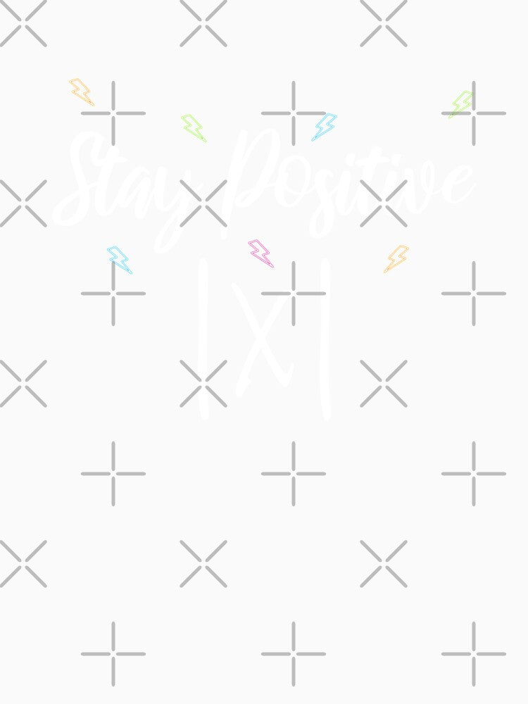 Stay Positive Cute Motivational quote by HajuRas