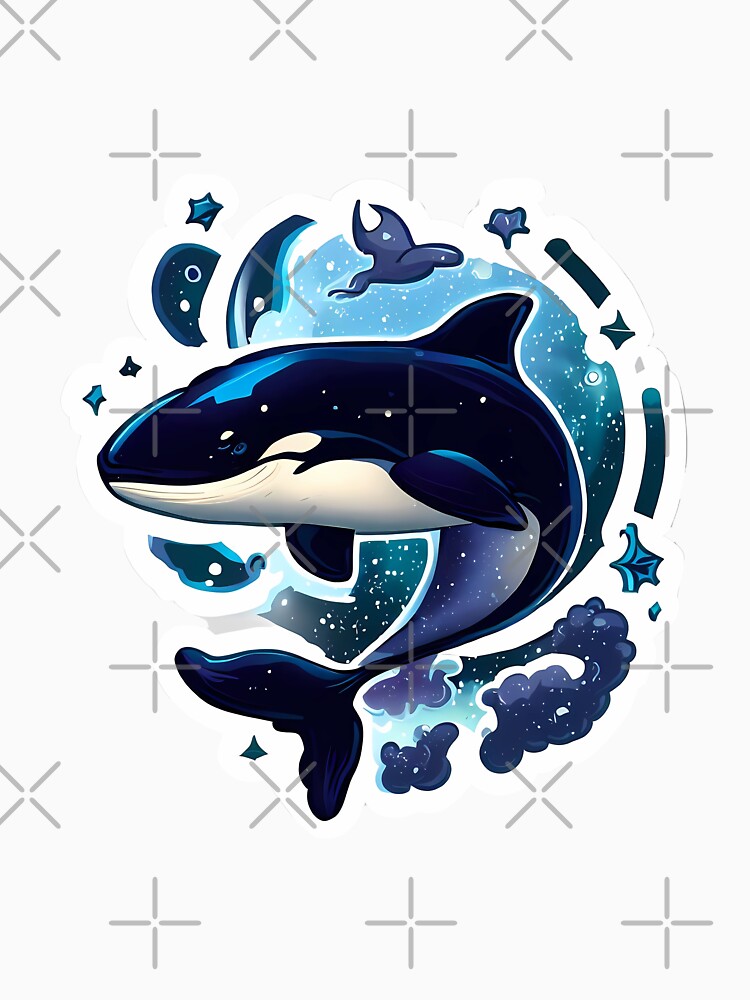 Orca Whale Gifts Perfect for Ocean and Space Lovers by JKJame