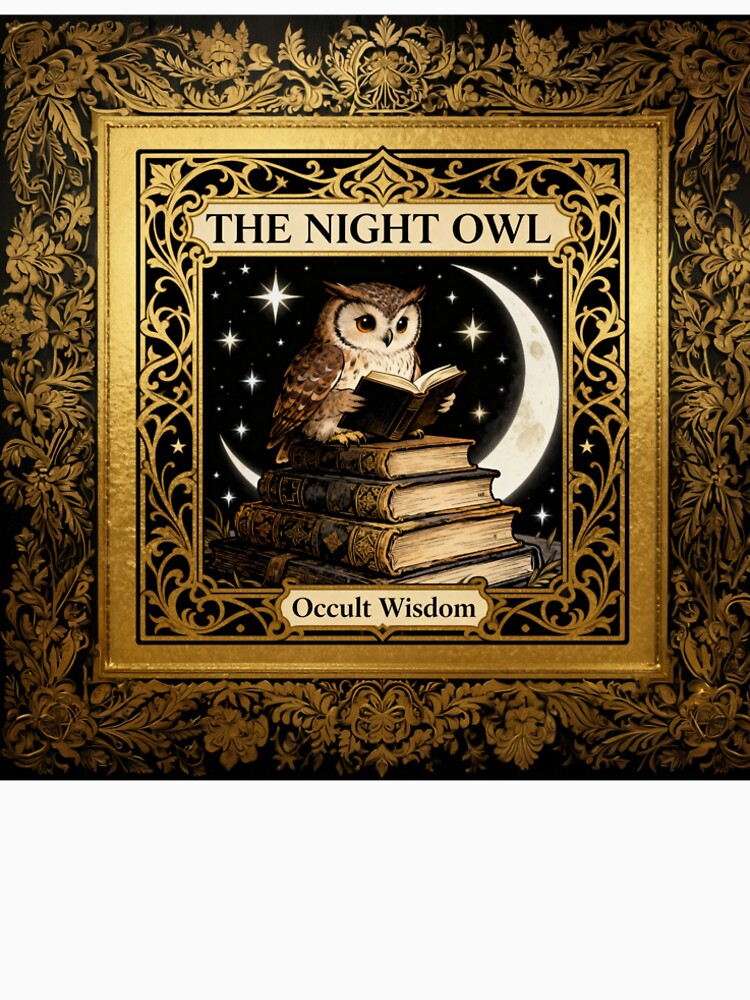 The Night Owl - Tarot Card Aesthetic by Miauau Studio
