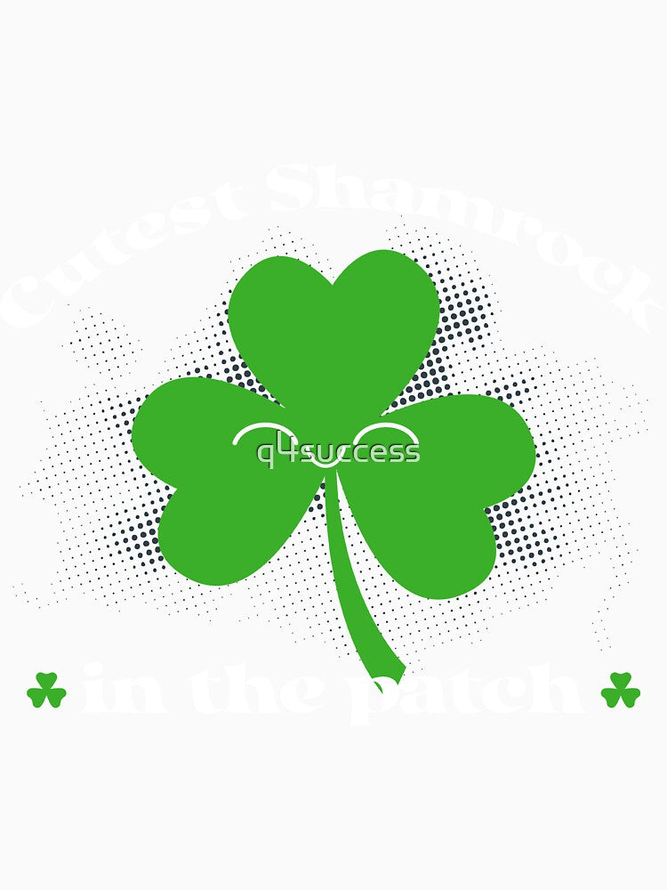 Cutest Shamrock St Patrick's Day Shirts and Tops Gift Ideas by q4success
