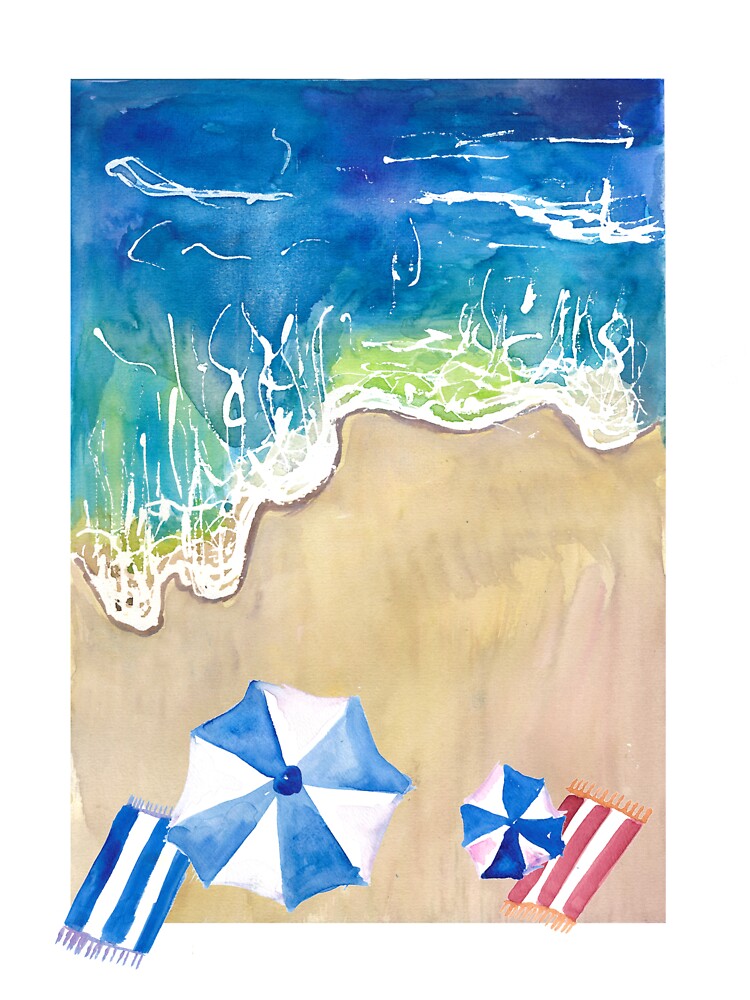 Dreaming Of Summer Vacations at The Beach by artshop77