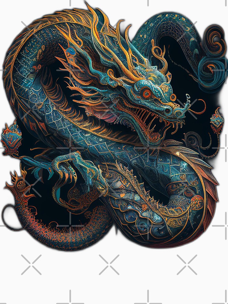 Japanese Dragon | Asian Dragon Art by FantasySoul