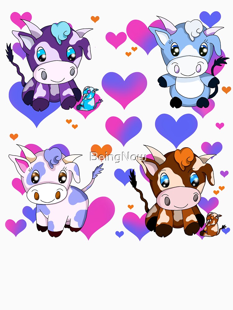 baby cow pattern by BeingNow