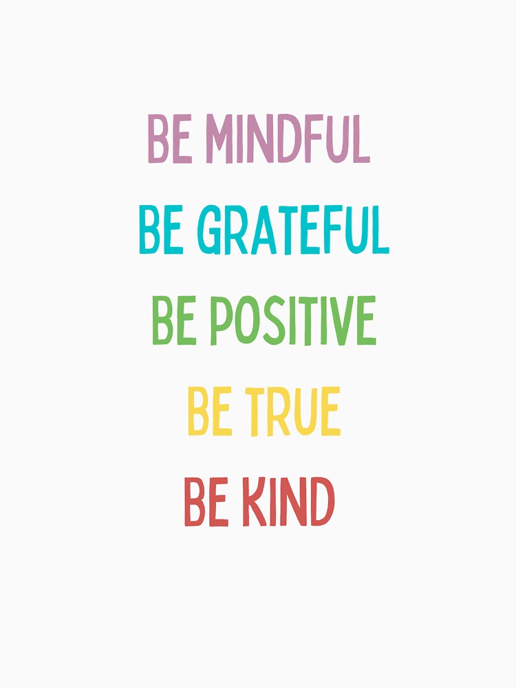 I am mindful sticker, mental health sticker, positivity, selfcare, affirmations by Radgraphic