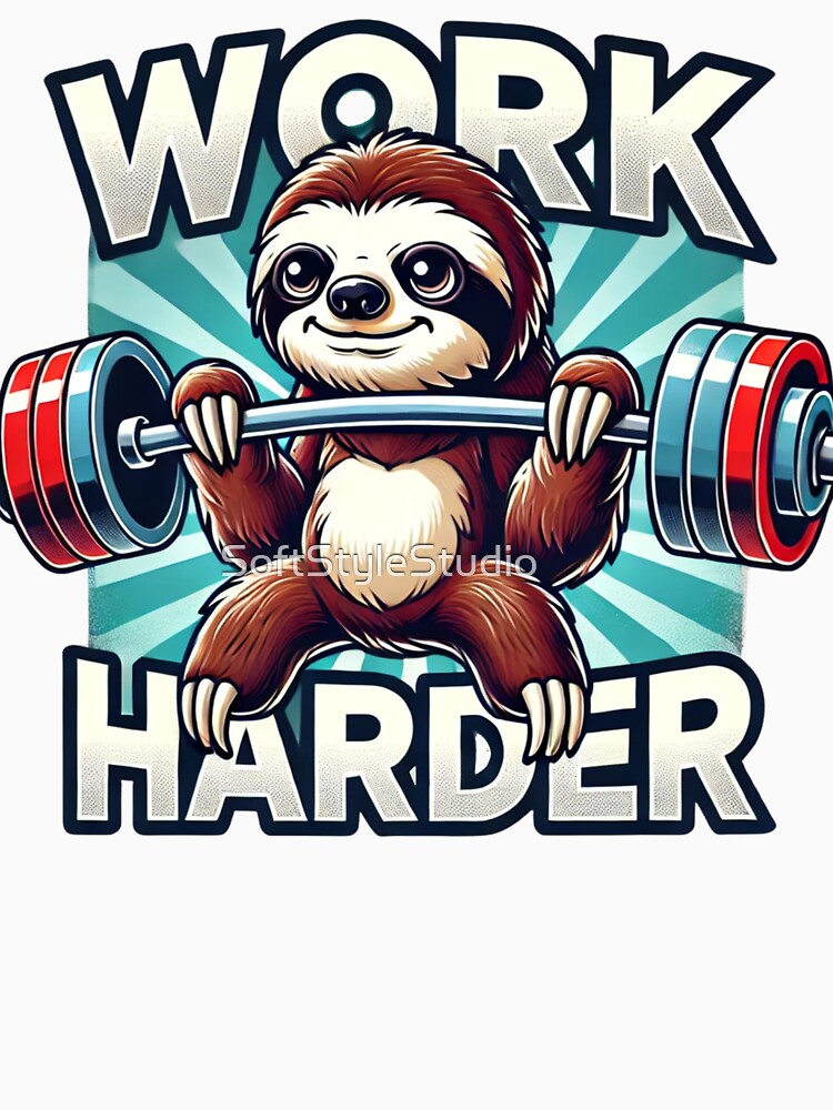 Work Hard by SoftStyleStudio ⭐⭐⭐