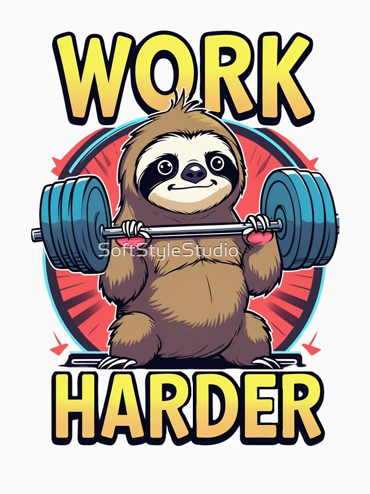 Work Hard #4 by SoftStyleStudio ⭐⭐⭐