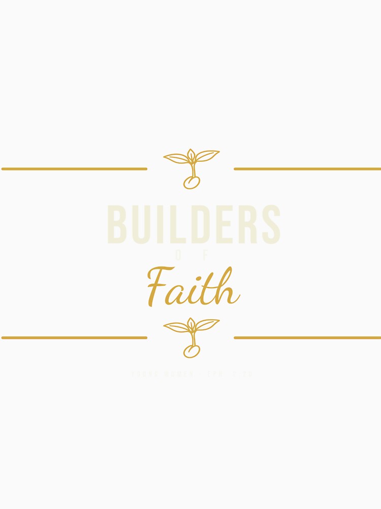 Builders of Faith - Dark Shirt Edition by Willow Place Design