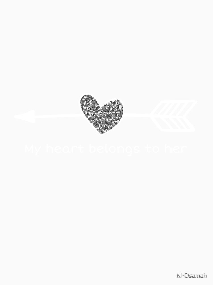 My heart belongs to her. by M-Osamah