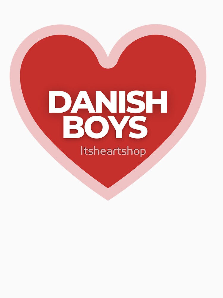I Heart Danish Boys by Itsheartshop