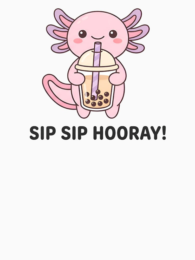 You Stole My Heart Boba Cute Axolotl by cute stuff too